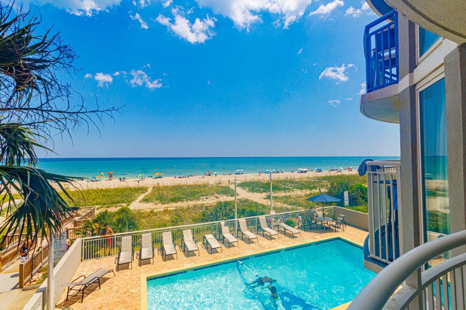 Beautiful Condo! Direct Oceanfront - 1 Bedroom, 1 Bath - Atlantica 200 Myrtle Beach Exterior foto